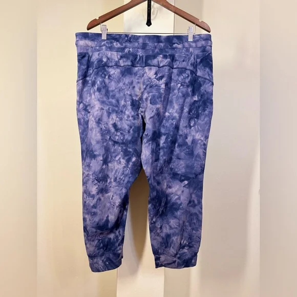 NWOT Lululemon Ready to Rulu Jogger Crop Diamond Dye Lunar Rock True Navy - Picture 8 of 8